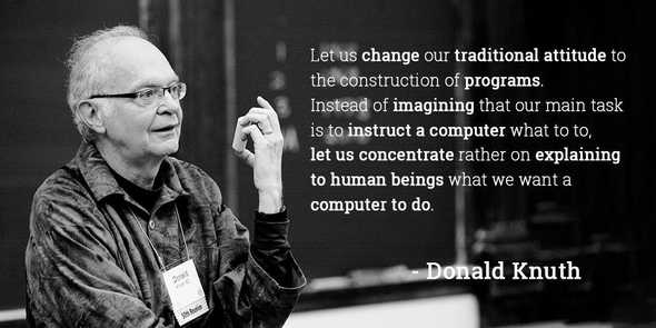 Don Knuth on clean code